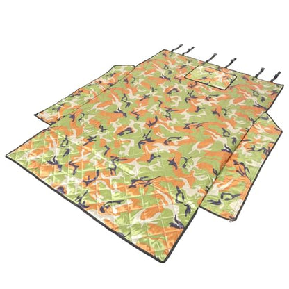 All-Protection Cargo Mat Liner for Hummer EV Accessories Rear Trunk Cargo Liner Floor Mat Cargo Liner for Dogs for Hummer EV SUV 2024 2025+ Heavy Duty 3D Waterproof Protect (Camouflage) - style: Camouflage