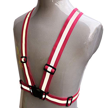 ZOJO Safety Vests,10 Packs | Lightweight, Adjustable | Fit for Work, ( Neon Pink) - color: 10pcs-neon Pink