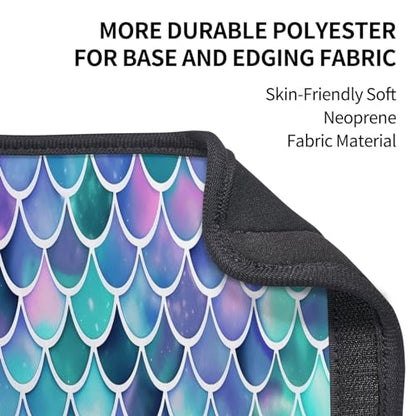 Mermaid 2 PCS Car Seat Belt Pad Cover for Adults, Suitable for Car Seat Belt Backpack Shoulder Bag - color: Mermaid