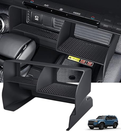 Center Console Organizer for Toyota Land Cruiser Prado 250 2026 2025 2024, Interior Accessories Storage Box Insert Tray for 2024-2026 Land Cruiser, Black - style: 5) Fits for Toyota Land Cruiser 2024-2026,B