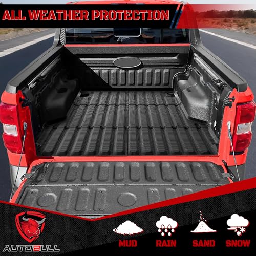 Truck Bed Mat Bed Liner Fit for 2022 2023 2024 2025 2026 Ford Maverick Hybrid & Gas Accessories(4.5FT, 54.4"), Not Fit Drop-in Liner - style: 6)2022-2025 |Ford Maverick Hybrid&Gas Bed Mat (4.5FT, 54.4" Bed)