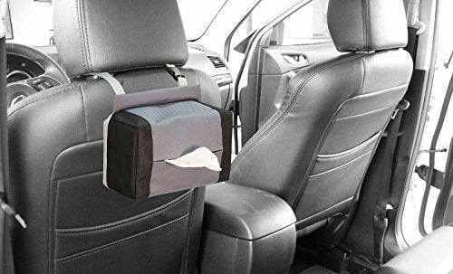FH Group E-Z Travel Napkin Tissue Dispenser Holder Fits Most Cars, SUVs, Trucks, and Vans Gray - color: Fh1133-gray