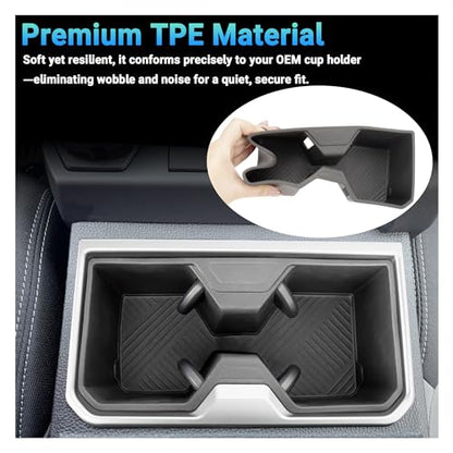 Center Console Organizer Compatible with 2025-2026 Toyota 4Runner (6th Gen) Interior Accessories, Cup Holder, Armrest Organizer Tray and Hidden Storage Box - size: Center Console Organizer 3PC