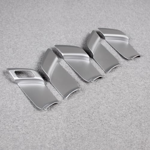 Beautost for Toyota Prius 2023 2024 2025 2026 Interior Door Handle Bowl Panel Cover Trims (Matte Silver) - color: Matte Silver