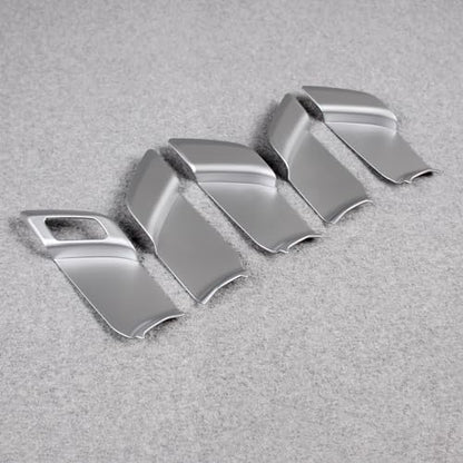 Beautost for Toyota Prius 2023 2024 2025 2026 Interior Door Handle Bowl Panel Cover Trims (Matte Silver) - color: Matte Silver