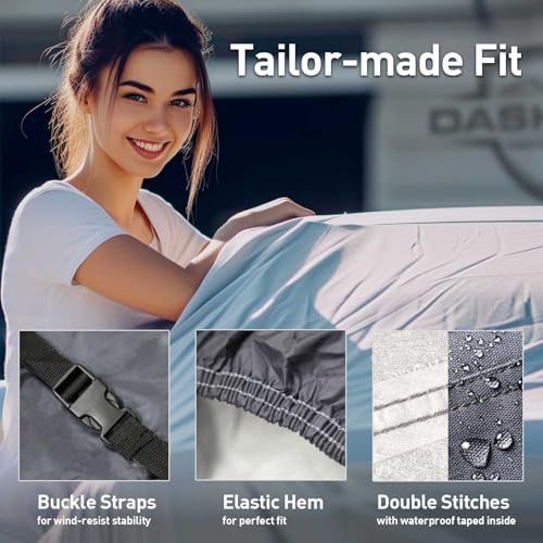Ultimum Series Car Cover for Honda CR-V 2023-2026 SUV 4-Door All Weather Protection Semi Custom Fit Dust, Sun, Snow, Rain, Hail Protection Indoor Outdoor