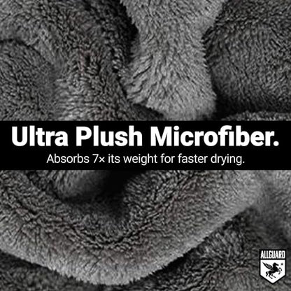 Microfiber Towels for Cars (2 Pack) & Clutch Gloss Car Detailing Spray – Ultra-Absorbent Car Drying Towels & Quick Detailer Drying Aid, Scratch-Free, High Absorbency Cleaning Cloths, 36"x25" - size: Towels + Detailer