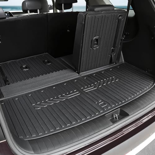 GALVAGNIATE Floor Mats for Hyundai Palisade 2020-2025, All Weather Floor Mats Trunk Cargo Liner with Backrest Protectors Accessories, Full Coverage Set (Fit 7/8 Sests) - size: For Hyundai Palisade | 2020-2025