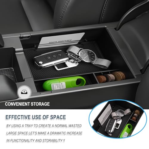 Ruiya 2025 2026 Ioniq 6 Center Console Organizer for Hyundai Ioniq 6 Accessories Armrest Console Glove Tray Compatible with 2023 2024 2025 2026 Hyundai Ioniq 6 SE/SEL/Limited - color: 2023+ Hyundai Ioniq 6