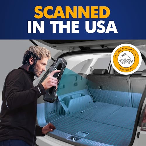 Premium KIA Sorento Cargo Liner for 7 Seat Model - Custom Fit Car Trunk Mat - All-Season Cargo Mat - 3D Shaped Laser Measured Trunk Liners