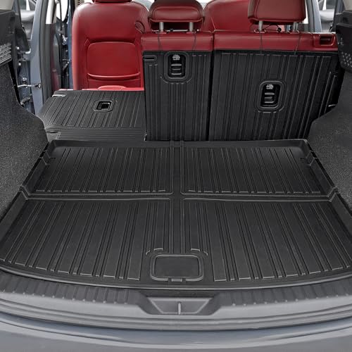 Cargo Mat for Mazda CX-5 2017-2025 Accessories, Full Coverage All Weather Trunk Cargo Liner with Backrest Protectors & Storage Mats