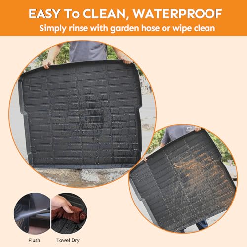 All Weather Cargo Liner for KIA K5 2021-2026 (Only FWD), Custom Fit Trunk Mat, Waterproof Easy to Clean Cargo Mat - style: Cargo Liner for Kia K5 FWD 2021-2026