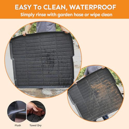 Binmotor-All Weather Cargo Liner for Hyundai Elantra & Elantra Hybrid 2025 2024 2023 2022 2021, Elantra Trunk Mat, Cargo Mat for Hyundai Elantra, Elantra Accessories - style: Cargo Liner for Hyundai Elantra 2021-2025