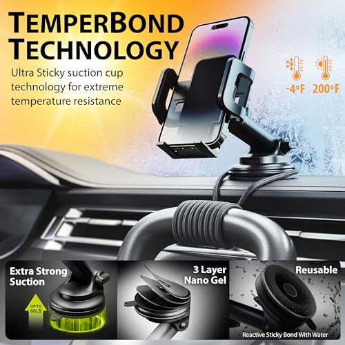 Bracketron TripGrip Series Cell Phone Mount Phone Holder for Car Dashboard Windshield Vent Expandable - style: Window, Dash & Vent Mount