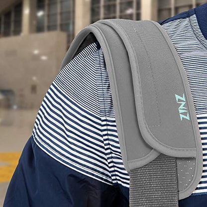 ZINZ Ultra Thick & Breathable Universal Shoulder Pad Cushion for Bag - Long & Comfort - color: Gray