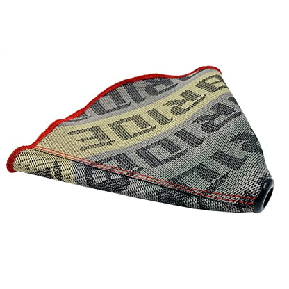 Car Gear Shift Collars Hyper Fabric Universal Manua Shifter Knob Boot Dust Cover Racing Gear Handle Head Canvas Dust Cover - color: Beige