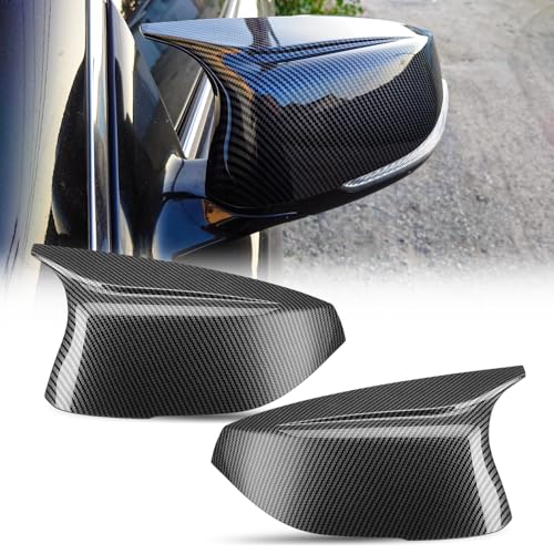 Carbon Fiber Mirror Cover Caps Rearview Side Mirror Covers Fit for Infiniti Q50 2014-2022 Infiniti Q60 2017-2022 Left Driver Side Right Passenger Side-2 PCS - size: Fit for Infiniti Q50 2014-2022-Carbon Fiber