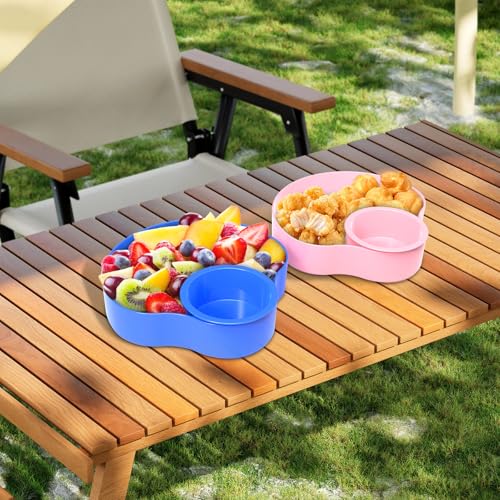 Car Seat Cup Holder for Kids 2PCS Kids Travel Tray with Snack Tray, CarSeats Snack Trays for Toddler, Car Cup Holder for Safety Seats, Fits Stroller & Booster (bluepink) - color: bluepink