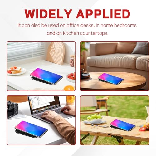 10PCS Car Dashboard Non-Slip Mat, Multifunctional Anti-Slide Sticky Pad for Auto Dashboard, Anti-Slip Dash Pad for Cell Phone, Radar Detector, Keys, Glasses, GPS, Coins (Black) - color: Black