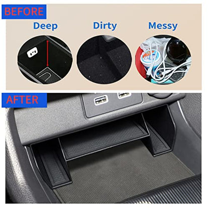 2024 2023 Civic Center Console Organizer Tray for 2023 2022 Honda Civic 11th Gen Sedan Hatchback LX EX Sport Civic 2022 Accessories Civic 2023 Central Console Organizer Insert Tray - style: Civic Console Tray
