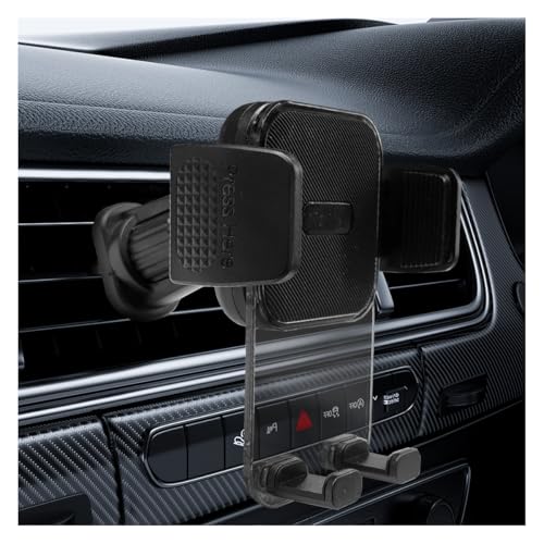 YoRise Car Vent Phone Mount, 360° Rotation Car Phone Holder with Metal Hook Clip, Smartphone Automotive Mount, Vehicle Air Vent Smartphoe Holder (Gray) - color: Gray