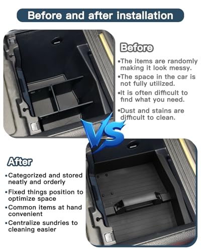 Ruiya 2018-2026 Odyssey Center Console Organizer,for 2026 Honda Odyssey Accessories ABS Material Armrest Console Glove Tray Compatible with 2018 2019 2020 2021 2022 2023 2024 2025 2026 Honda Odyssey - color: 2018-2026 Honda Odyssey