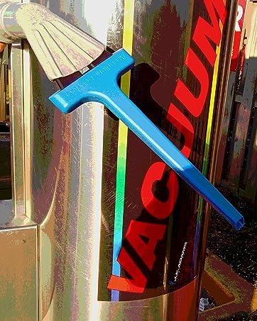 Vacuum Detail Attachment Tool | All-in-One Deepcleaning Crevice Cleaner/ Ice Scraper | The Best Car Accessories & Essentials | Wet & Dry Car Detailing Kit | Truck, Auto, & RV Cleaning Supplies (Blue) - color: Blue