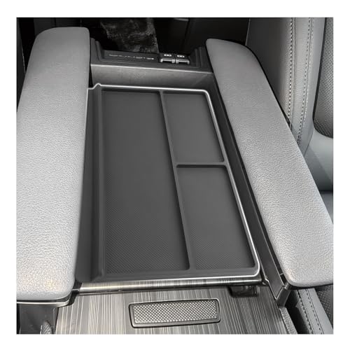 SXCY for 2025 2026 Toyota Sienna Accessories 2021-2025 2026 Sienna Armrest Protective Mats [Not for Cool Box] 2024-2026 Sienna Accessories Console Inserts Liner Anti-Slip Anti-Dust Waterproof Mats - color: 2021-2025 2026 Sienna Anti-slip Storage Mat