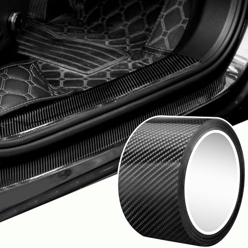 Storystore Universal Car Door Edge Guard, 2.7In x 33Ft Door Sill Protector, Automotive Anti-Collision Strip for Door Edge/Front and Rear Bumper/Door Sill Protector, Fits for Most Car, Black - color: Black, size: 2.7In x 33Ft