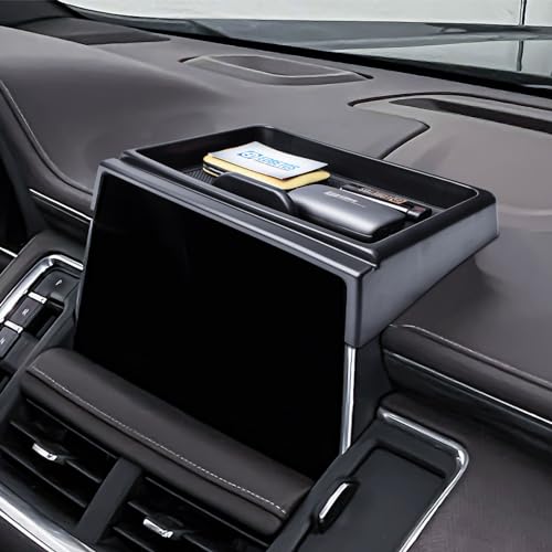 EDBETOS Dash Console Tray Compatible with 2021-2023 2024 Chevy Tahoe Suburban/GMC Yukon Accessories Dashboard Organizer Insert Center Console Box Sunglasses Holder (Not for Denali/Denali Ultimate)