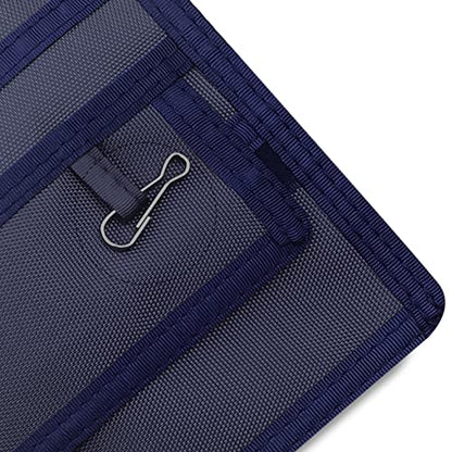 ASA TECHMED Nurse Pocket Organizer, Nylon 5 Pocket Nurse Scrub Organizer, 6 Inch x 5 inch, Navy Blue - color: Navy Blue