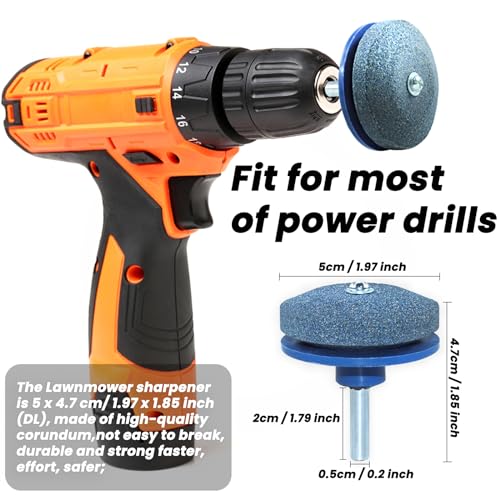 Riding Lawn Mower Blade Removal Tool with Lawn Mower Blade Sharpener and Balancer Replaces MTD 490-850-0005 Blade Removal Tool Cub Cadet 490-850-0005 Lawn Mower Blade Holder Removal Tool - color: A03 1xLawn Mower Blade Removal Tool Kit