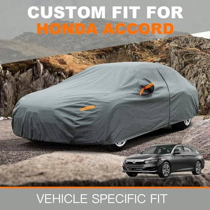 Kayme Heavy Duty Car Cover Custom Fit BMW 3 Series 320i 325i 328i 330i 335i (2013-2025) Waterproof All Weather for Automobiles, Full Exterior Covers Sun Rain UV Protection.（Deliver About 3-10 Days） - size: Custom Fit BMW 3 Series