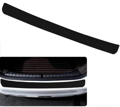 Anti-Scratch Rear Trunk Door Sill Protector for Honda Pilot 2016-2025 2026, Carbon Fiber Trunk Door Sill Protection Strip Sticker, Rear Bumper Guard Protector (90 * 7cm)