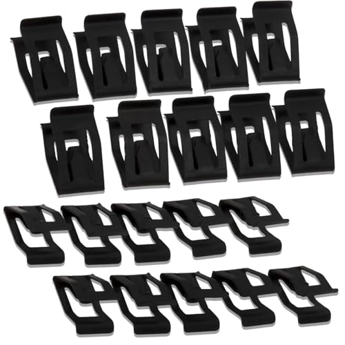 20 Pcs Universal Dashboard Trim Clips, Metal Trim Retainer, Auto Dash Panel Retainer Clips, Trim Metal Clips, Car Console Fastener, Dash Clips for Car Accessories