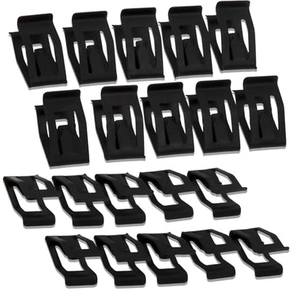 20 Pcs Universal Dashboard Trim Clips, Metal Trim Retainer, Auto Dash Panel Retainer Clips, Trim Metal Clips, Car Console Fastener, Dash Clips for Car Accessories