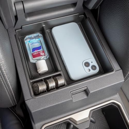 JKCOVER Center Console Organizer Tray Compatible with 2025 2026 Toyota 4Runner Accessories Insert Armrest Box Secondary Storage ABS Material - color: For 2025+ 4Runner