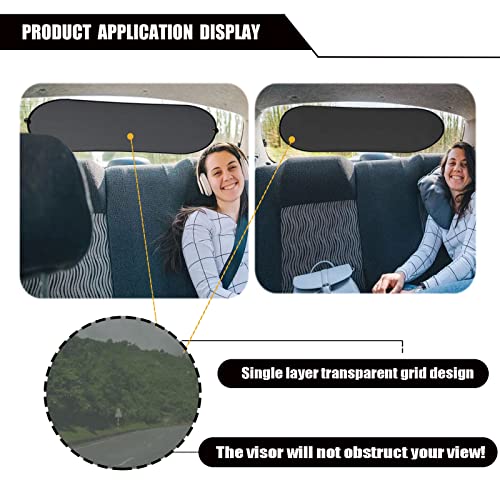 Rear Window Sunshade - UV Protection Mesh Cover for Rear Facing Car Seats, Fits All Cars