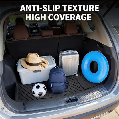 YITAMOTOR Cargo Mat Fit for 2010-2024 Toyota 4Runner (5 Passenger Models, No 3rd seat or No Sliding Cargo Deck), Custom Fit All Weather Cargo Trunk Liner - style: 2010-2024 Toyota 4Runner