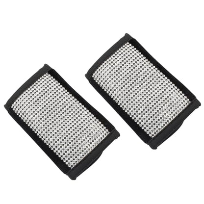 Jiozermi 2PCS Bling Car Door Handle Cover Auto Protective Handle Cover Crystal Diamond Pull Gloves Pads Bling Car Accessories, White Diamond - color: Car Door Handle Cover(2PCS)