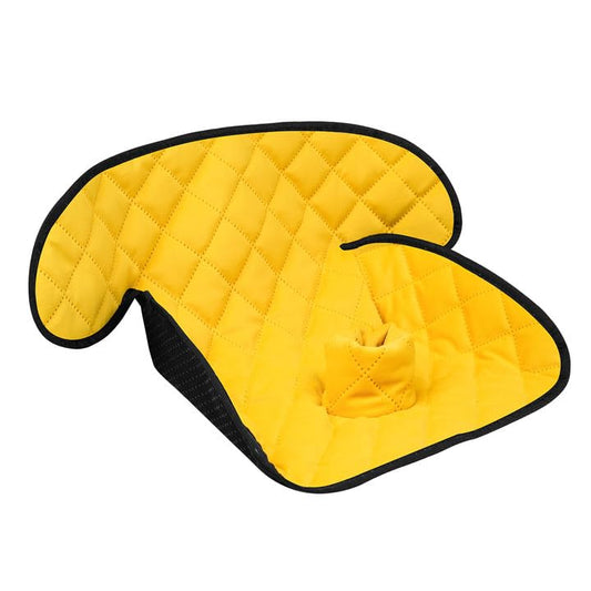 MOOB Waterproof Car Seat Protector - Potty Training Liner for Baby & Toddler, Machine Washable Piddle Pad with Anti-Slip Backing, Universal Fit for Infant Car Seat & Stroller (Yellow) - color: Yellow, size: 1 pack