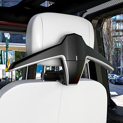 Sandure Car Coat Hanger Headrest Back Car Seat Coat Hanger Multifunctional for Suit Jacket