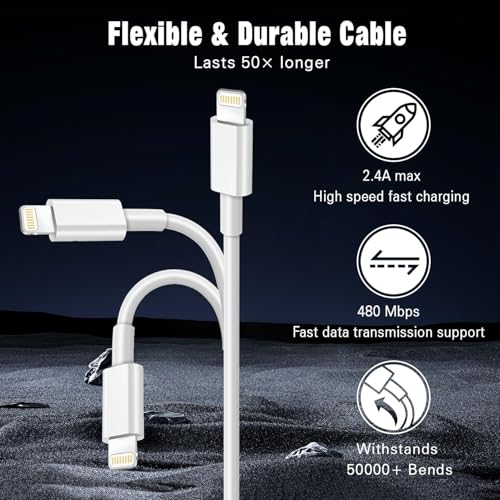 USB C to Lightning Cable, Apple Carplay Cable 3FT Car iPhone Charger Fast Charging Cord for iPhone 14 13 12 11 Pro Max XR XS X 8 Plus, Car Charging Cord