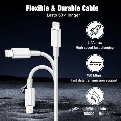 USB C to Lightning Cable, Apple Carplay Cable 3FT Car iPhone Charger Fast Charging Cord for iPhone 14 13 12 11 Pro Max XR XS X 8 Plus, Car Charging Cord