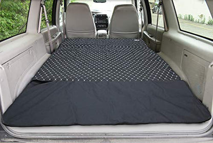 Pawple Cargo Liner Cover for SUVs and Cars, Waterproof Material, Non Slip Backing, Extra Bumper Flap Protector, Large Size - Universal Fit