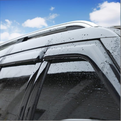 Rainproof Side Window Wind Deflectors for Benz C-Class W202 1994-2000 | Tape-on Sun Rain Guards, Stylish Car Window Visors & Vent Deflectors Installation Tape Included MB05 - size: C-CLASS W202 1994-2000