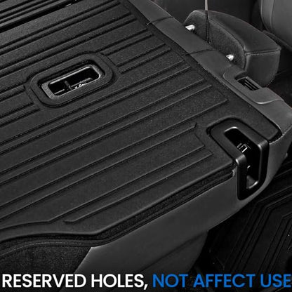 Cargo Mat Backrest Mats for 2017-2025 Mazda CX-5, All Weather TPE Backrest Mat Trunk Mat Cargo Liner Storage Mats Accessories for CX5 (Backrest Mats + Cargo Mat) - style: Backrest Mats+Cargo Mat