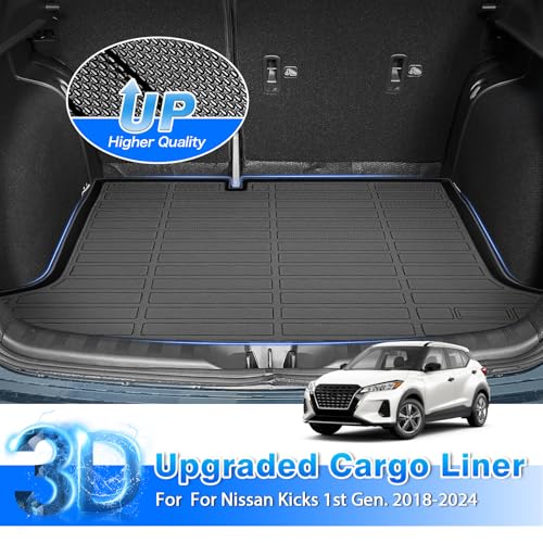 Cartist Floor Mats for Nissan Kicks 2018-2024, All Weather Cargo Liner for Nissan Kicks Accessories, Heavy Duty Car Mats, Car Accessories - size: 5)Nissan Kicks【18-24】