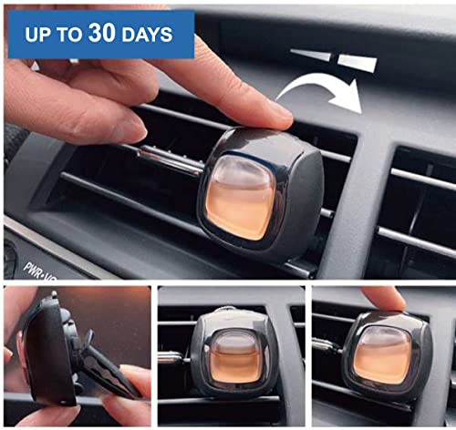 Car Air Fresheners Vent Clips, Essential Odor Eliminator, Perfect Scented Accessories, Long Lasting Fragrance up to 30 Days, 0.07 FL.OZ (New Car, 4 Packs) - size: 4 Packs