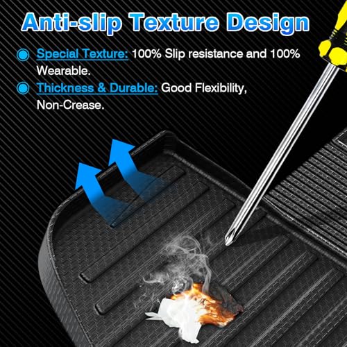 Cartist Trunk Mat Fits for 2026 Hyundai Palisade Gas Cargo Liner, TPE All Weather Cargo Mat for Palisade Accessories (with Backrest Mat) - size: 6)Hyundai Palisade 26